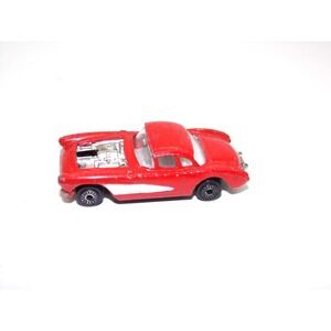 Zylmex Zee '57 Corvette Car Red 1:64 Scale Diecast Car Hong Kong
